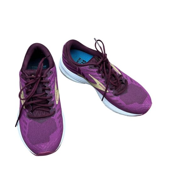 Brooks Launch 6 Purple Breathable Lightweight Running Shoes Size 7.5 - Picture 2 of 9